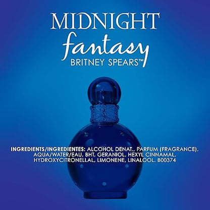 Britney Spears Midnight Fantasy Eau De Parfum Spray 50ml