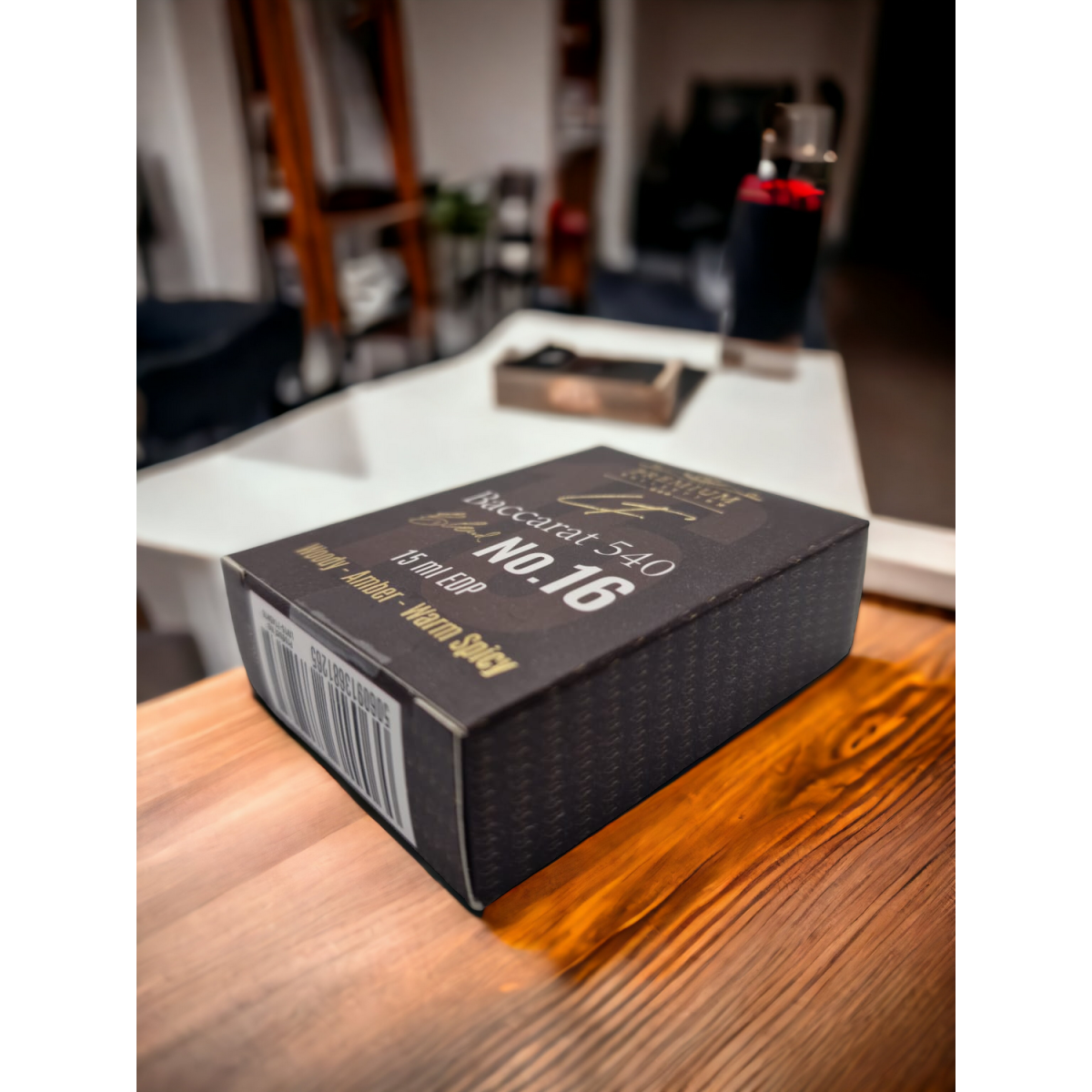 Blend No.16 Baccarat 15ml EDP Oil-Based Amber, Saffron & Woods Travel Fragrance