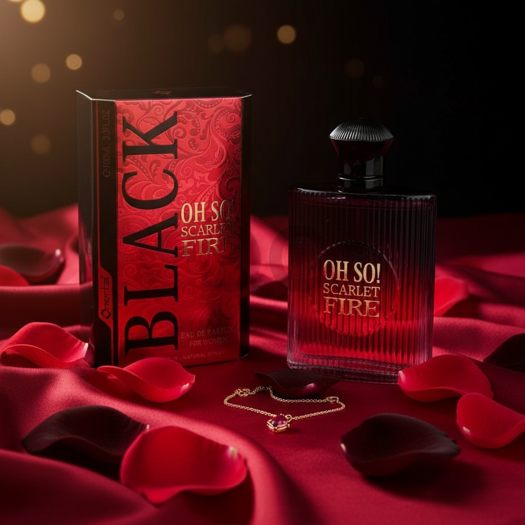 Omerta Ladies Perfume - Oh So! Scarlet Fire (100ml) - Luxury Styled